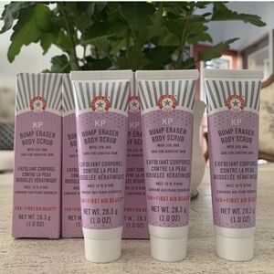 x3 First Aid Beauty KP Bump Eraser Body Scrub 1oz each NIB